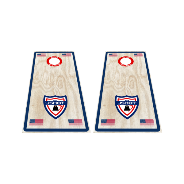 Set 2 Tavole da Gioco Cornhole American Flags