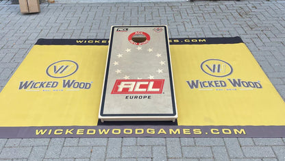 Cornhole Pitching Mats - Set professionale di due tappeti