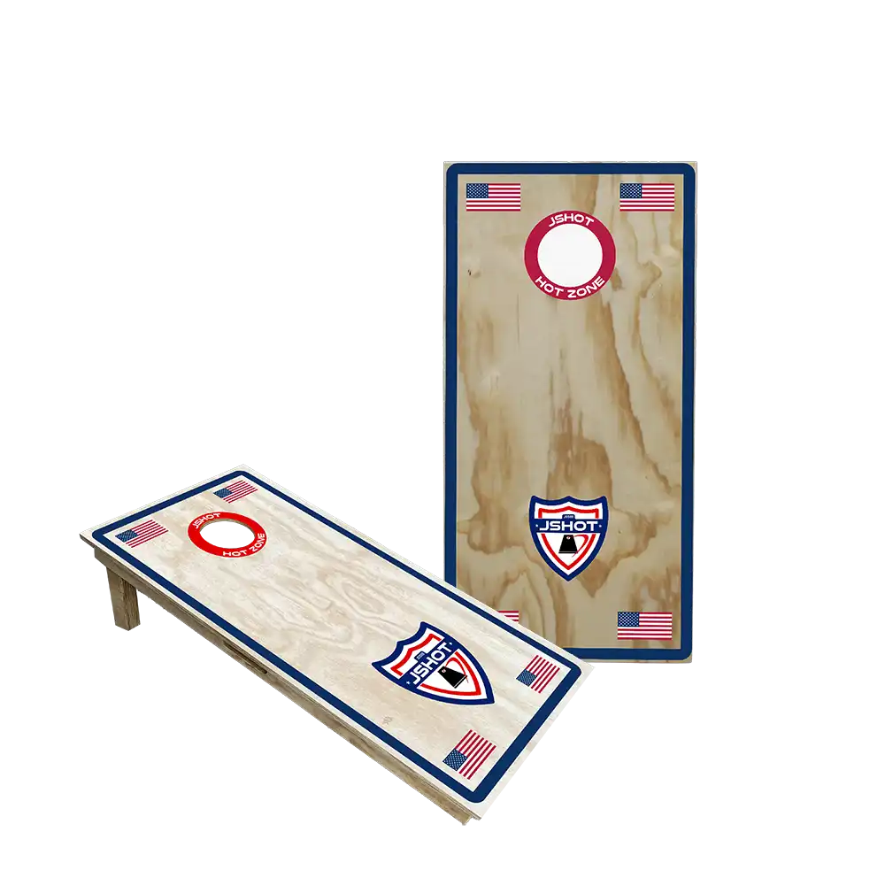 Set 2 Tavole da Gioco Cornhole American Flags