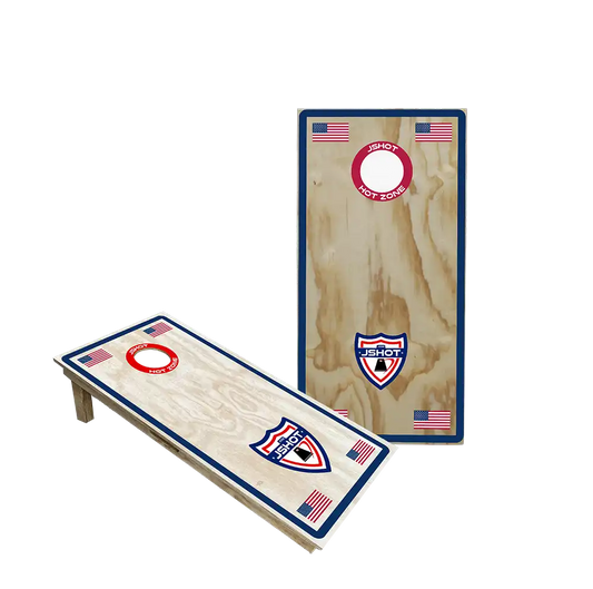 Set 2 Tavole da Gioco Cornhole American Flags