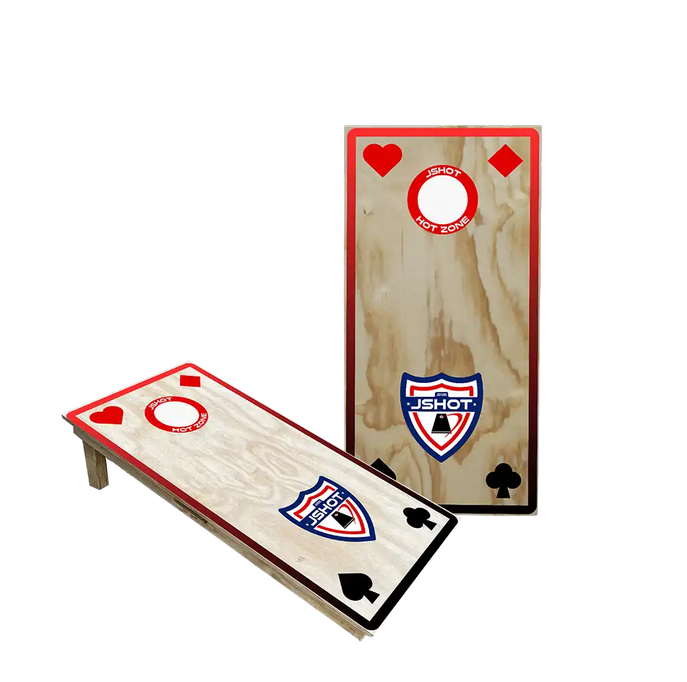 Set 2 Tavole da Gioco Cornhole Cards