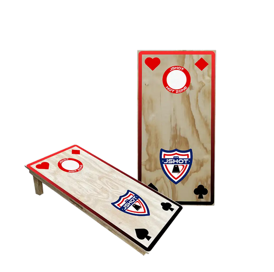 Set 2 Tavole da Gioco Cornhole Cards
